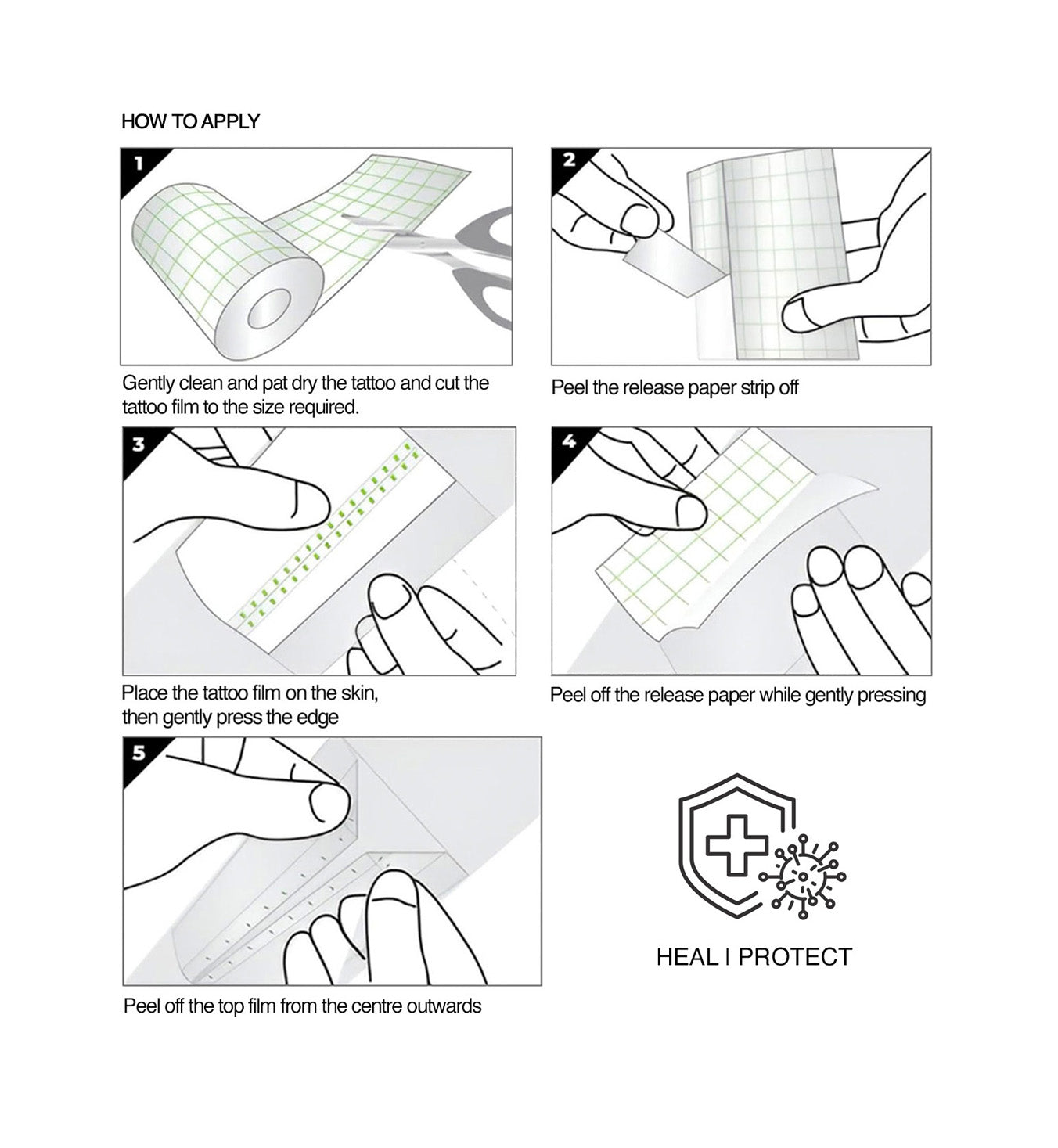 Protective Film Instructions