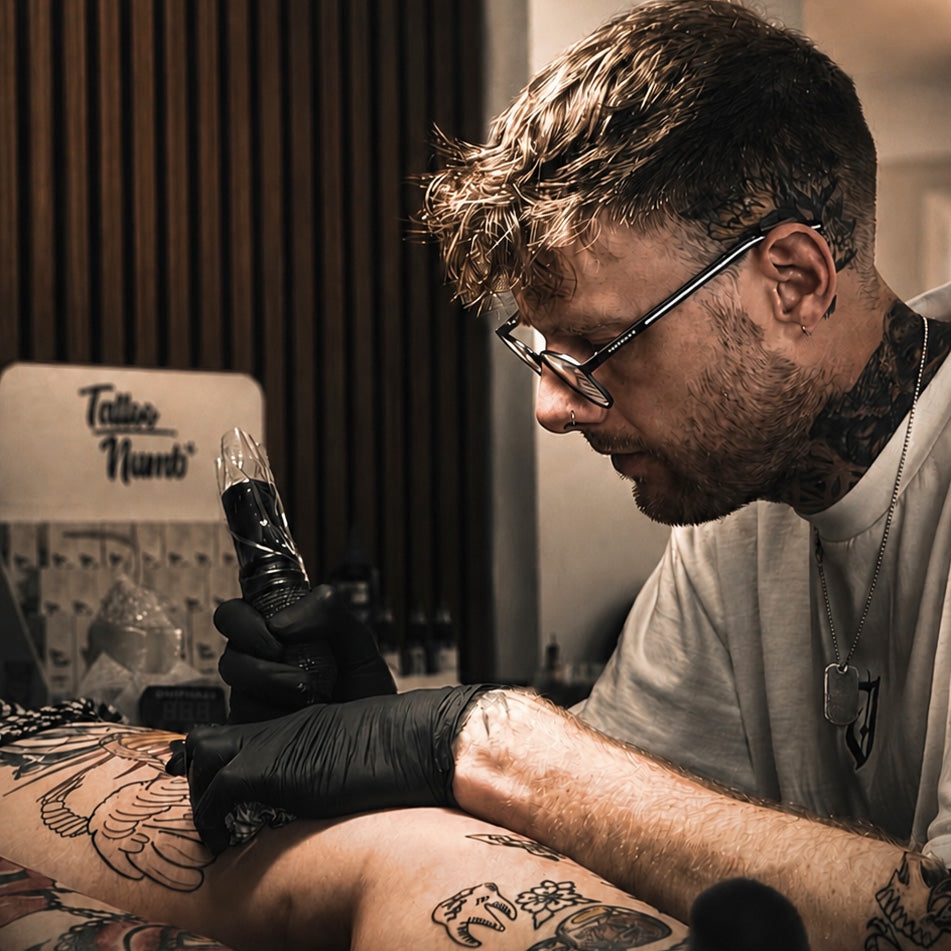 TattooNumbx Product Stand